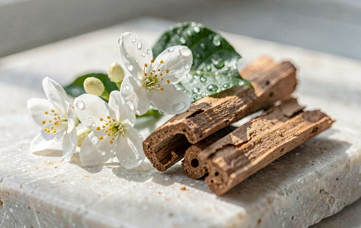 Nuva Wellness botanical elements